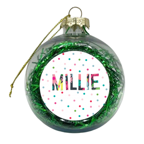 Millie - xmas bauble by The Boy and the Bear
