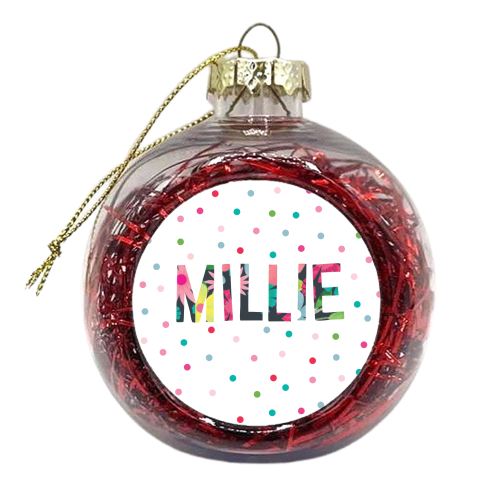 Millie - xmas bauble by The Boy and the Bear