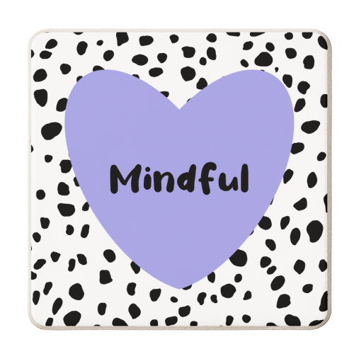 Mindful - personalised beer coaster by Rock and Rose Creative