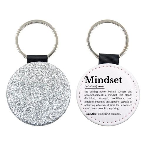 Mindset Definition - keyring by timsal shol
