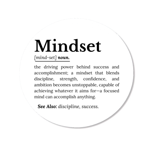 Mindset Definition - Magnet by timsal shol