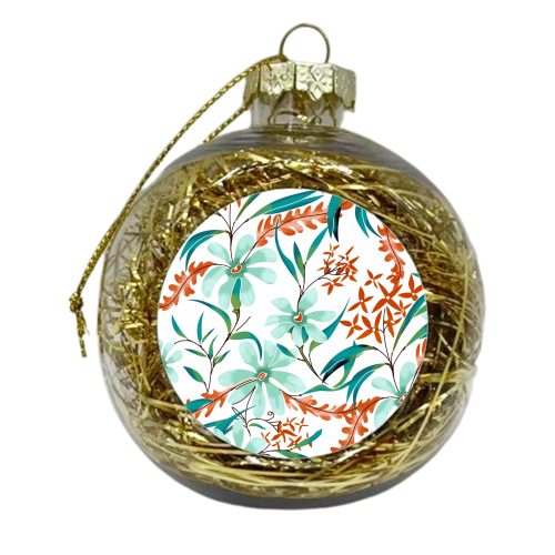 Minty Rust - xmas bauble by Uma Prabhakar Gokhale