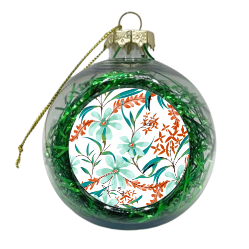 Minty Rust - xmas bauble by Uma Prabhakar Gokhale