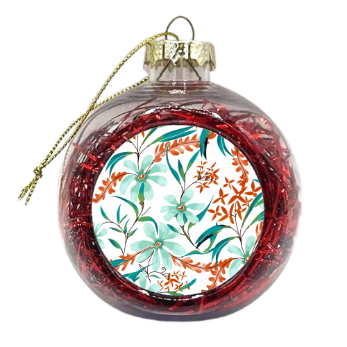 Minty Rust - xmas bauble by Uma Prabhakar Gokhale