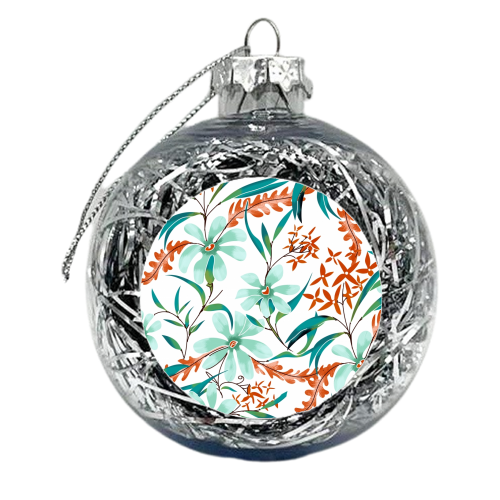 Minty Rust - xmas bauble by Uma Prabhakar Gokhale