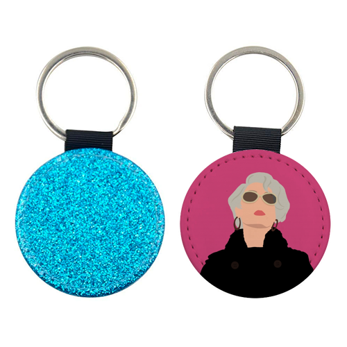 Miranda Priestly - keyring by Cheryl Boland