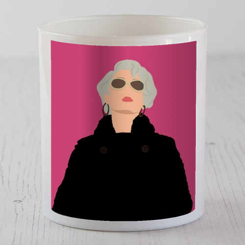 Miranda Priestly - scented candle by Cheryl Boland