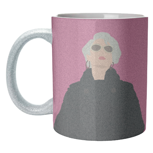Miranda Priestly - unique mug by Cheryl Boland