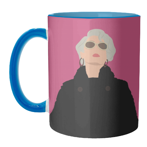 Miranda Priestly - unique mug by Cheryl Boland