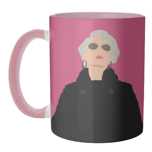 Miranda Priestly - unique mug by Cheryl Boland
