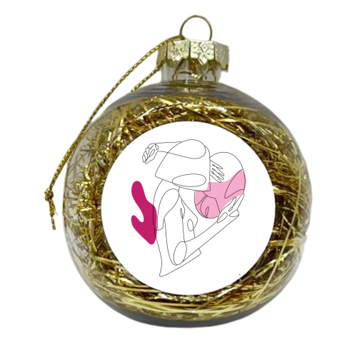 mirror talk - xmas bauble by Anastasios Konstantinidis