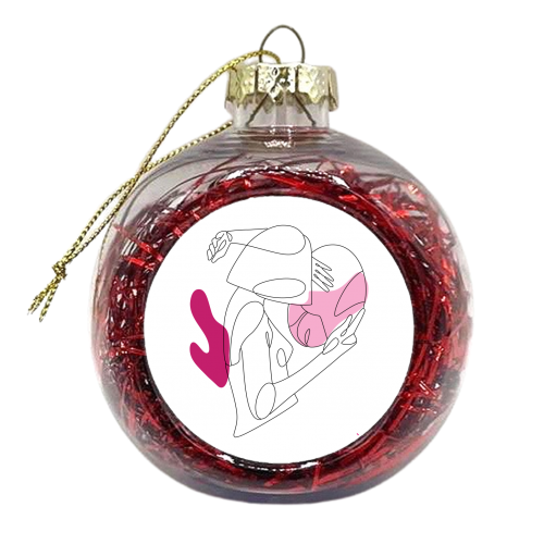 mirror talk - xmas bauble by Anastasios Konstantinidis