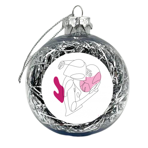 mirror talk - xmas bauble by Anastasios Konstantinidis