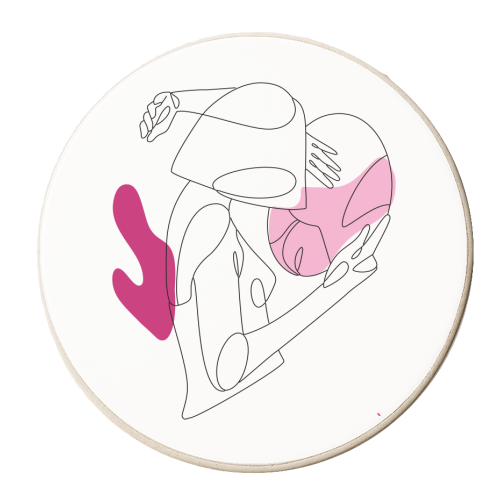 mirror talk - personalised beer coaster by Anastasios Konstantinidis