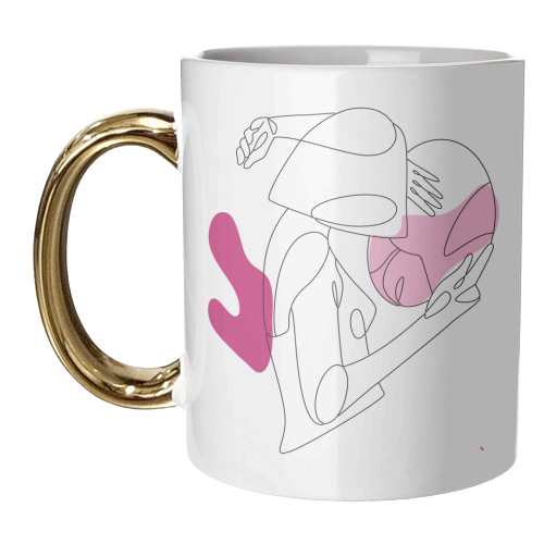 mirror talk - unique mug by Anastasios Konstantinidis