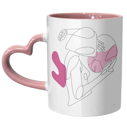 mirror talk - unique mug by Anastasios Konstantinidis