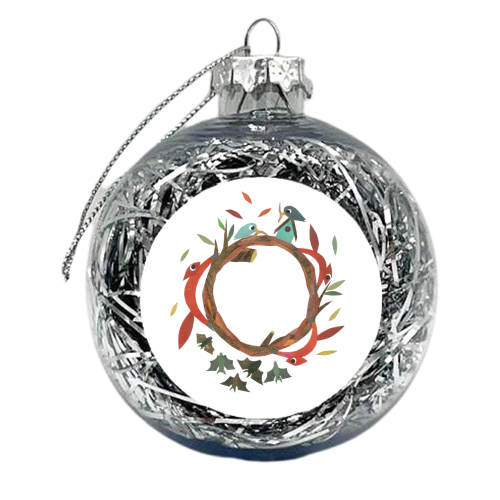 Mischief - xmas bauble by Natalie Stoten