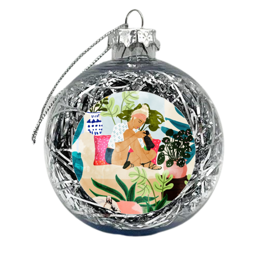 Miss Blogger - xmas bauble by Uma Prabhakar Gokhale