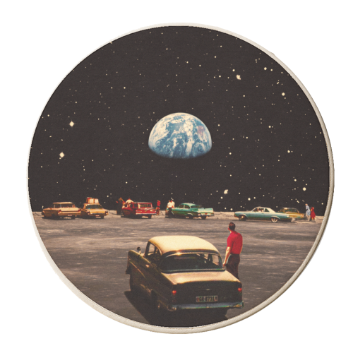 Missing Home - personalised beer coaster by taudalpoi