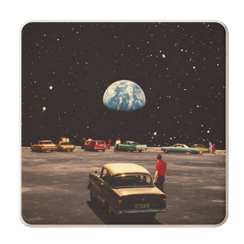 Missing Home - personalised beer coaster by taudalpoi