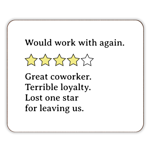 Mixed Coworker Feedback – Strengths and Shortcomings - designer placemat by timsal shol