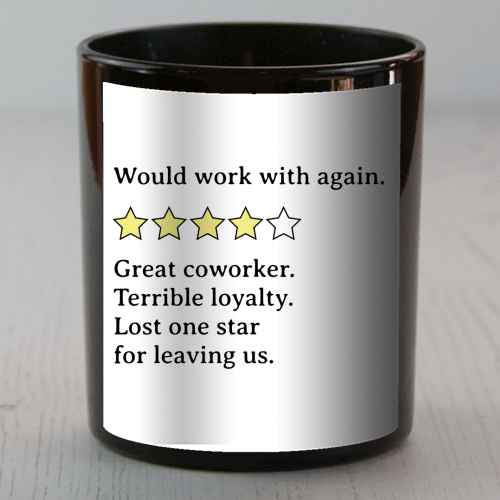 Mixed Coworker Feedback – Strengths and Shortcomings - scented candle by timsal shol