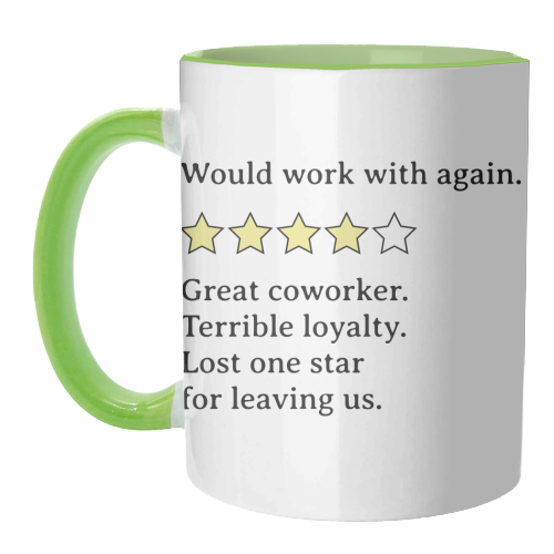 Mixed Coworker Feedback – Strengths and Shortcomings - unique mug by timsal shol