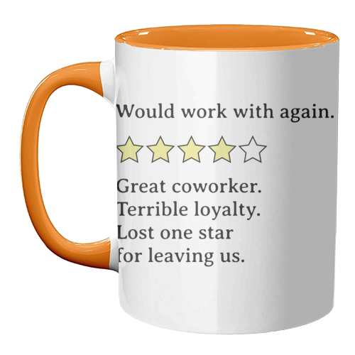 Mixed Coworker Feedback – Strengths and Shortcomings - unique mug by timsal shol