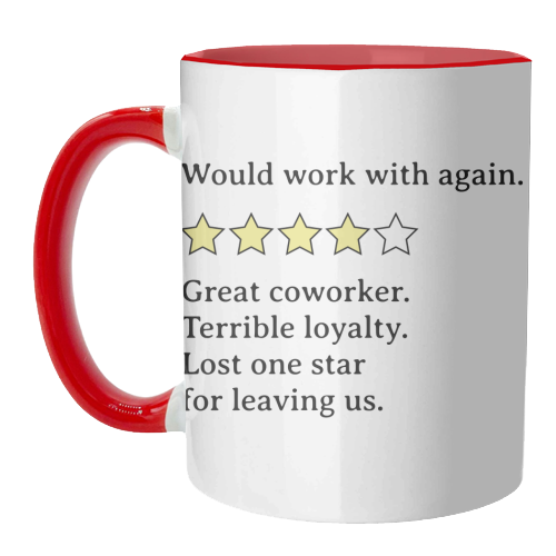 Mixed Coworker Feedback – Strengths and Shortcomings - unique mug by timsal shol