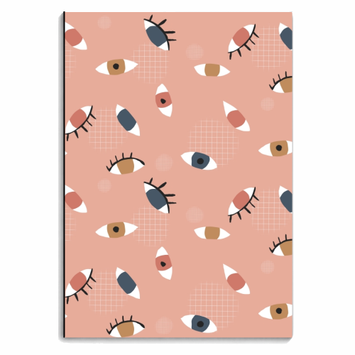 Modern Eyes - personalised A4, A5, A6 notebook by Alice Palazon