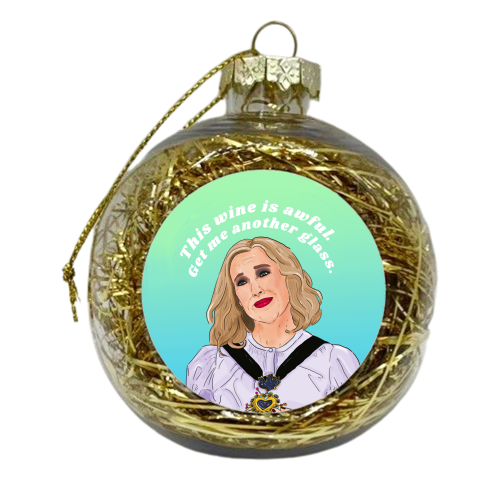 Moira Rose - xmas bauble by The Queer Store