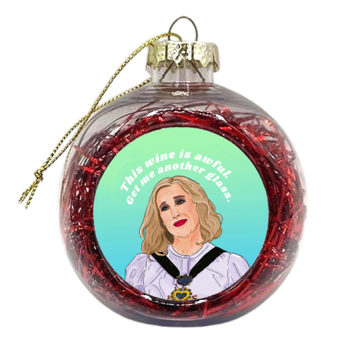 Moira Rose - xmas bauble by The Queer Store