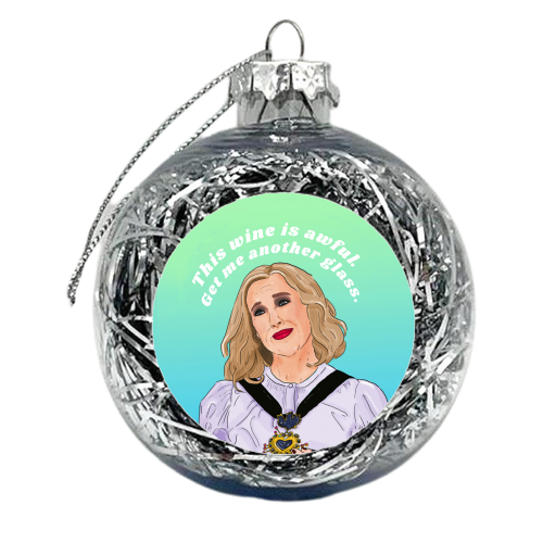 Moira Rose - xmas bauble by The Queer Store