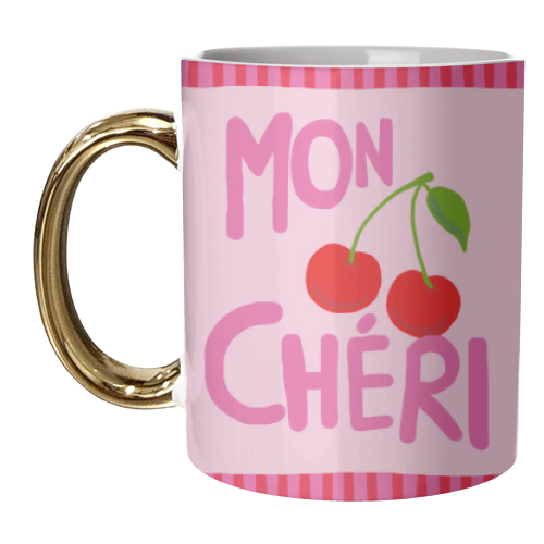 Mon Cheri - unique mug by The Boy and the Bear