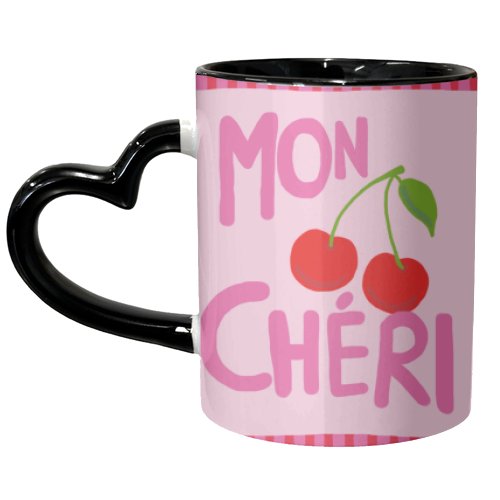 Mon Cheri - unique mug by The Boy and the Bear