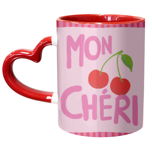 Mon Cheri - unique mug by The Boy and the Bear