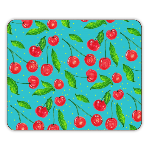 Mon CheriCherry - designer placemat by minniemorris art