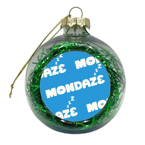 Mondaze - xmas bauble by Matt Joyce