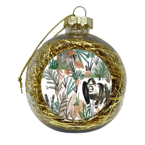Monkeying Around - xmas bauble by Pen and Gwyn