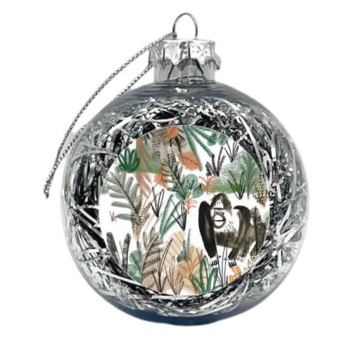 Monkeying Around - xmas bauble by Pen and Gwyn