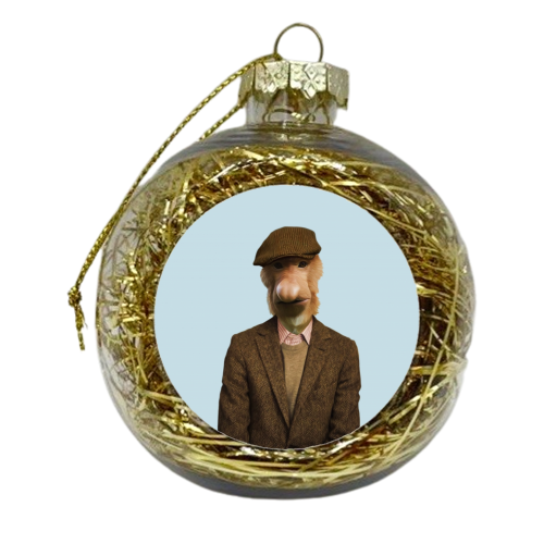 Monsieur Auguste - xmas bauble by Francesca Miele