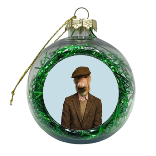 Monsieur Auguste - xmas bauble by Francesca Miele