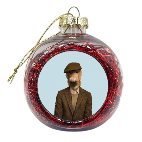 Monsieur Auguste - xmas bauble by Francesca Miele