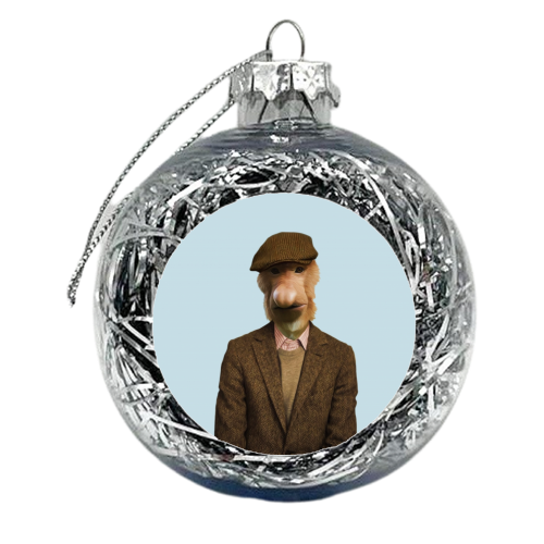 Monsieur Auguste - xmas bauble by Francesca Miele