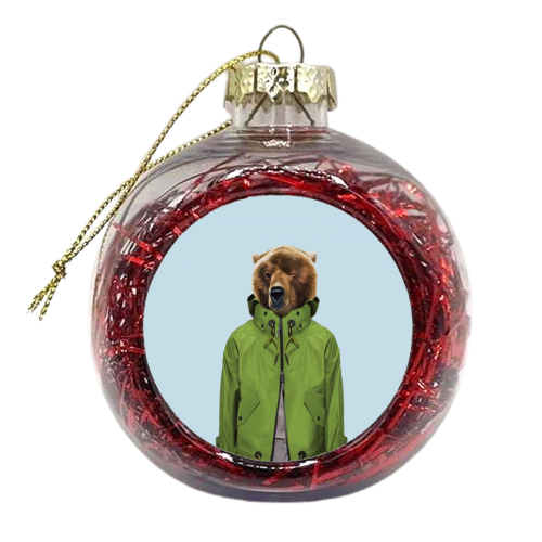 Monsieur Des Abeilles - xmas bauble by Francesca Miele