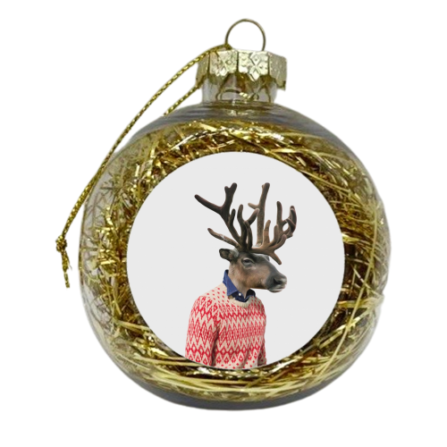 Monsieur Le Equilibriste - xmas bauble by Francesca Miele