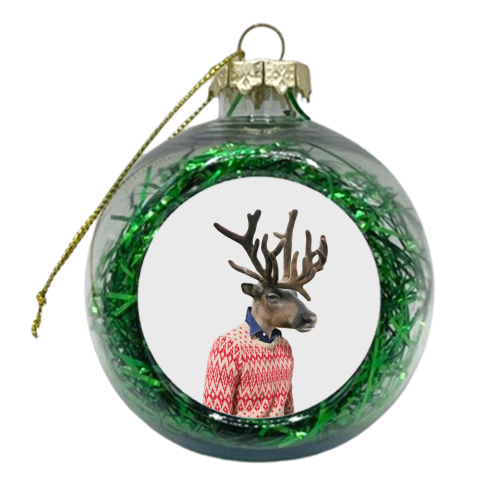 Monsieur Le Equilibriste - xmas bauble by Francesca Miele