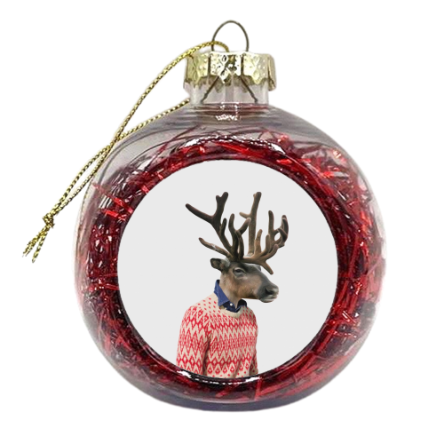 Monsieur Le Equilibriste - xmas bauble by Francesca Miele