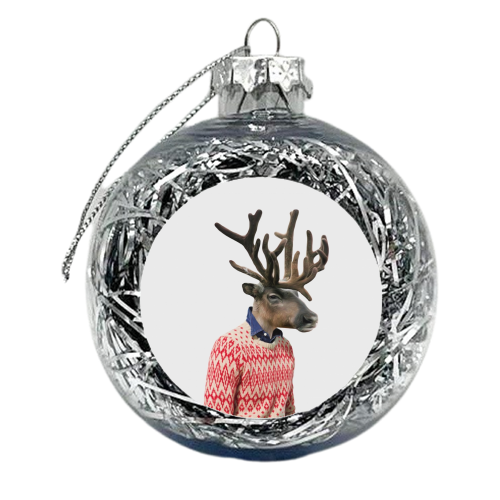 Monsieur Le Equilibriste - xmas bauble by Francesca Miele