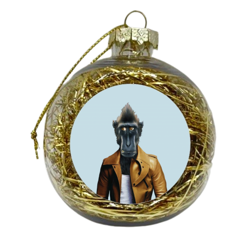 Monsieur Renan - xmas bauble by Francesca Miele